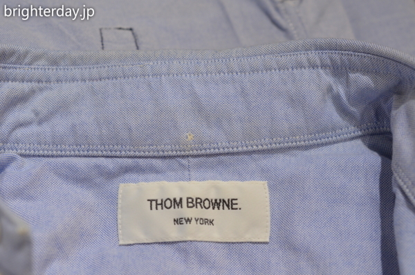 #THOM BROWNE tricolor shirt # Tom Brown 