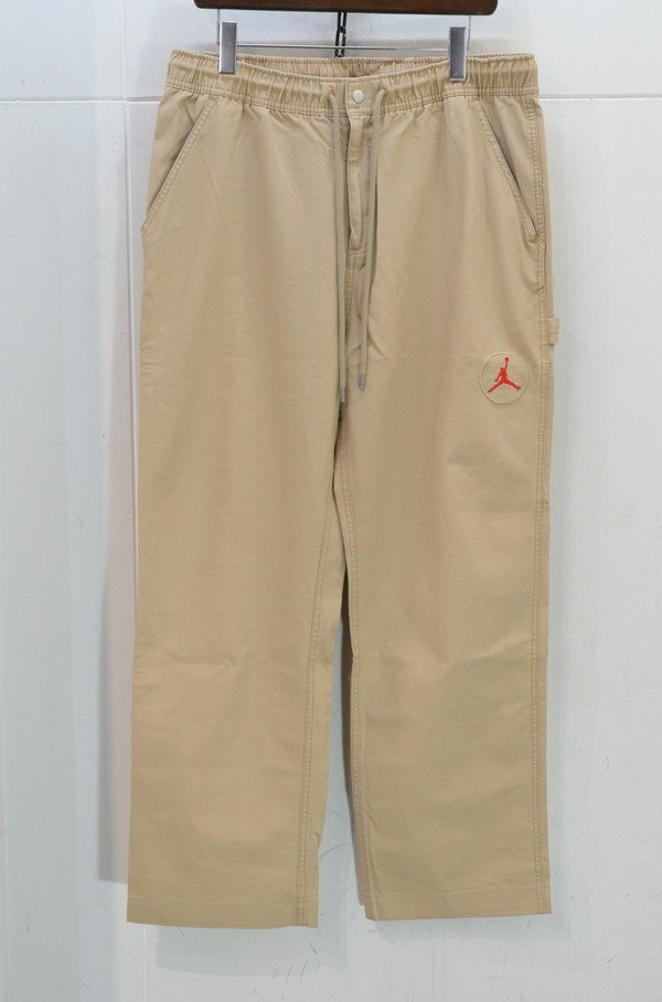 ■JORDAN × TRAVIS SCOTT CACTUS JACK CANVAS PANT KHAKI DESERT■イージーパンツ トラヴィススコット ジョーダン_画像1