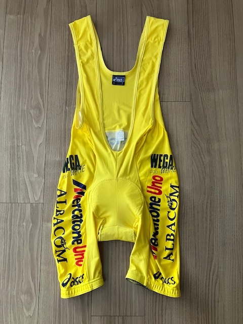 Mercatone Uno メルカトーネ ウノ asics製 パンターニ ジャージ ビブショーツ 上下セット Lサイズ(日本L相当)used 超希少|Yahoo!フリマ(旧PayPayフリマ)