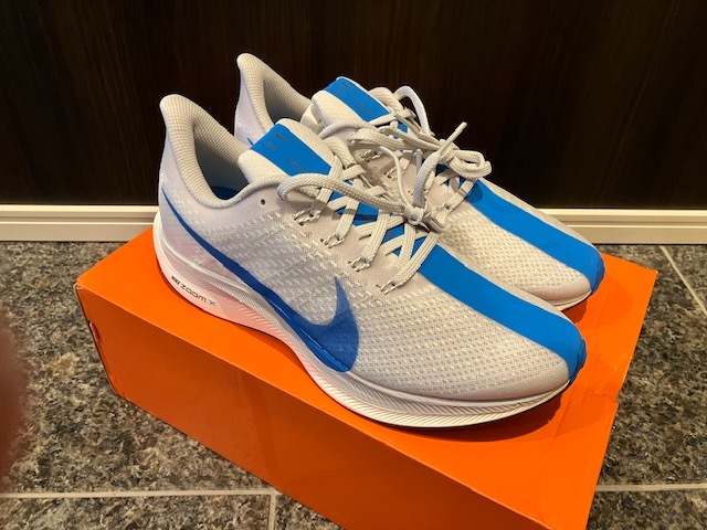 NIKE ZOOM PEGASUS 35 TURBO ペガサスターボ 26.0cm SAIL/BLUE HERO-LIGHT BONE 新品未使用