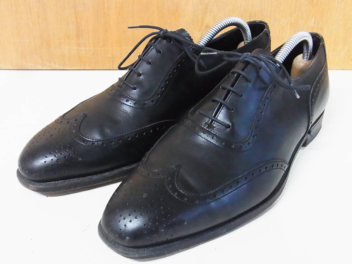 正規品直輸入】 綺麗 ジョージクレバリー 26センチ サイズ7.5E 靴 黒