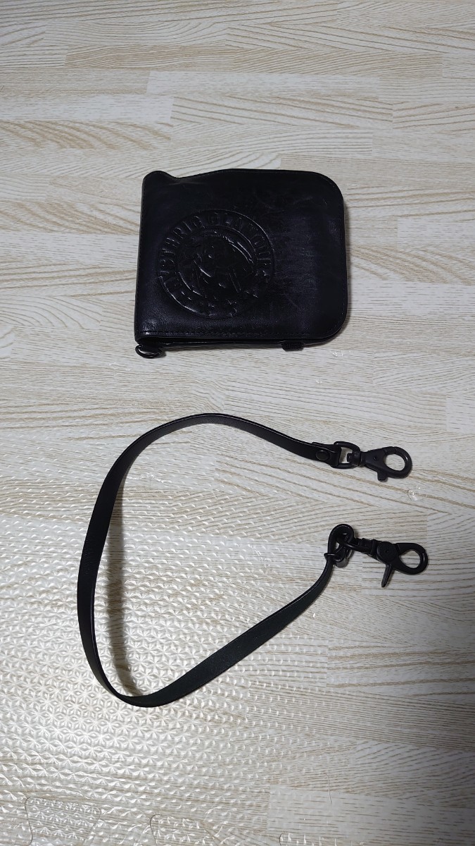 ヒステリックグラマー HYSTERIC GLAMOUR 財布 二つ折り 黒 送料無料の画像7