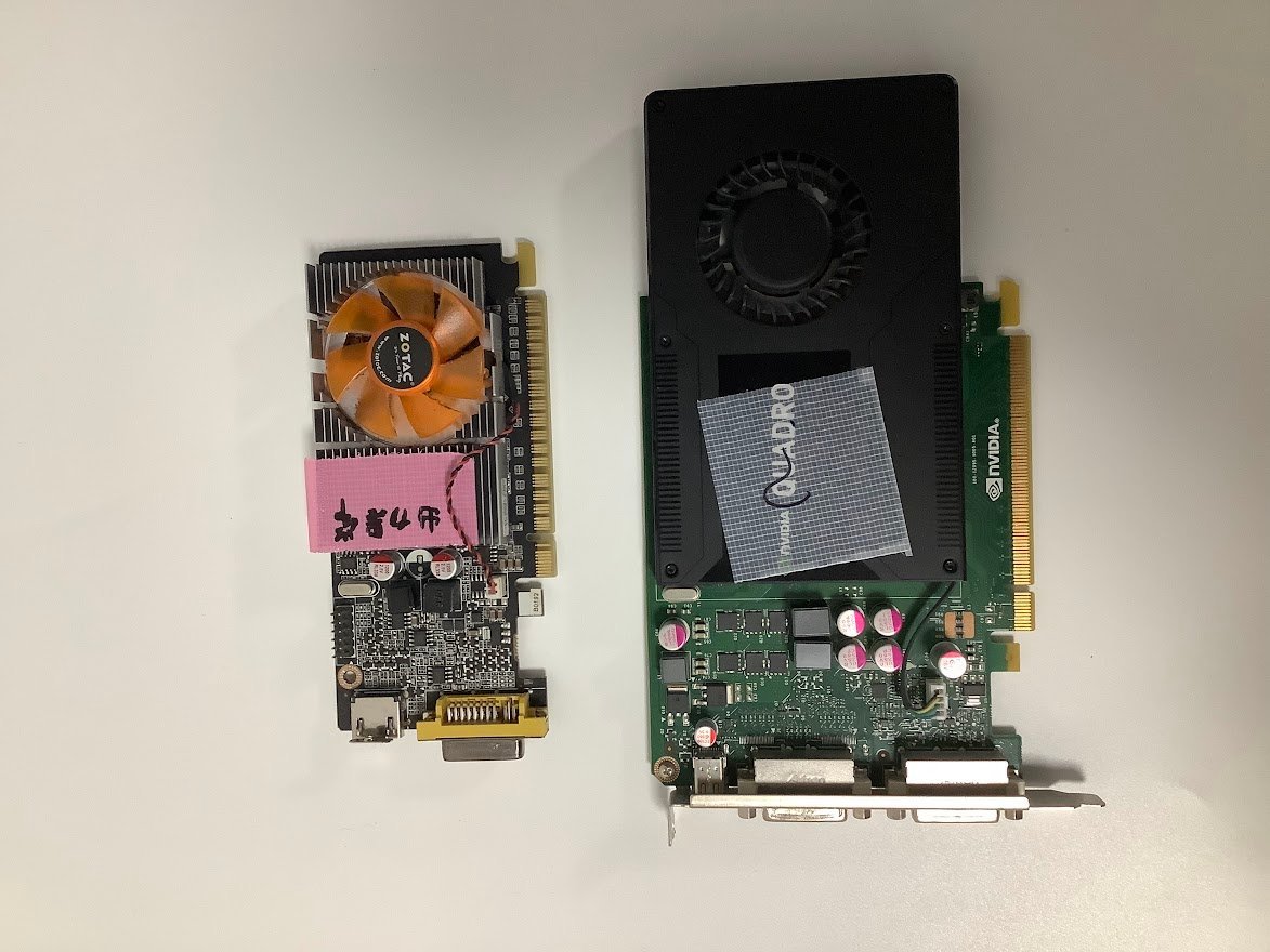 至上 2台セット NAVIDIA QUADRO K2000D ZOTAC GT610 グラフィック