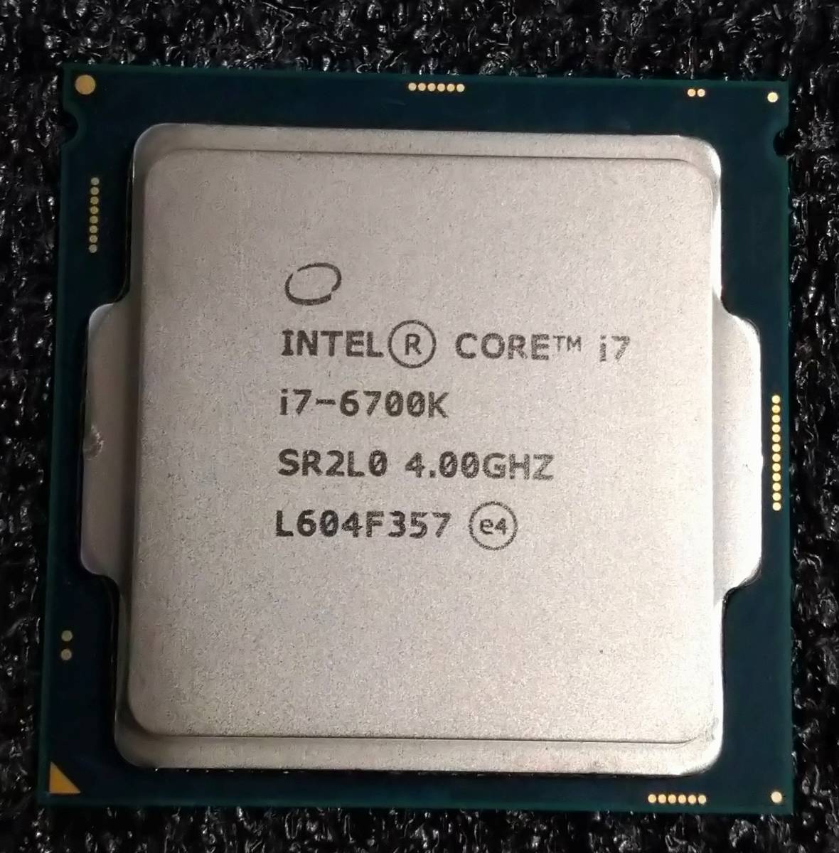 【中古】Intel Core i7 6700K Skylake LGA1151_画像1