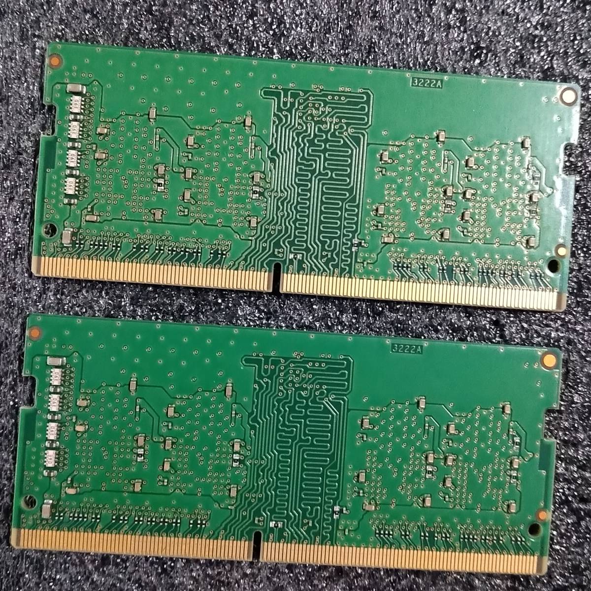 【中古】DDR4 SODIMM 8GB(4GB2枚組) Micron MTA4ATF51264HZ [DDR4-3200 PC4-25600]の画像3