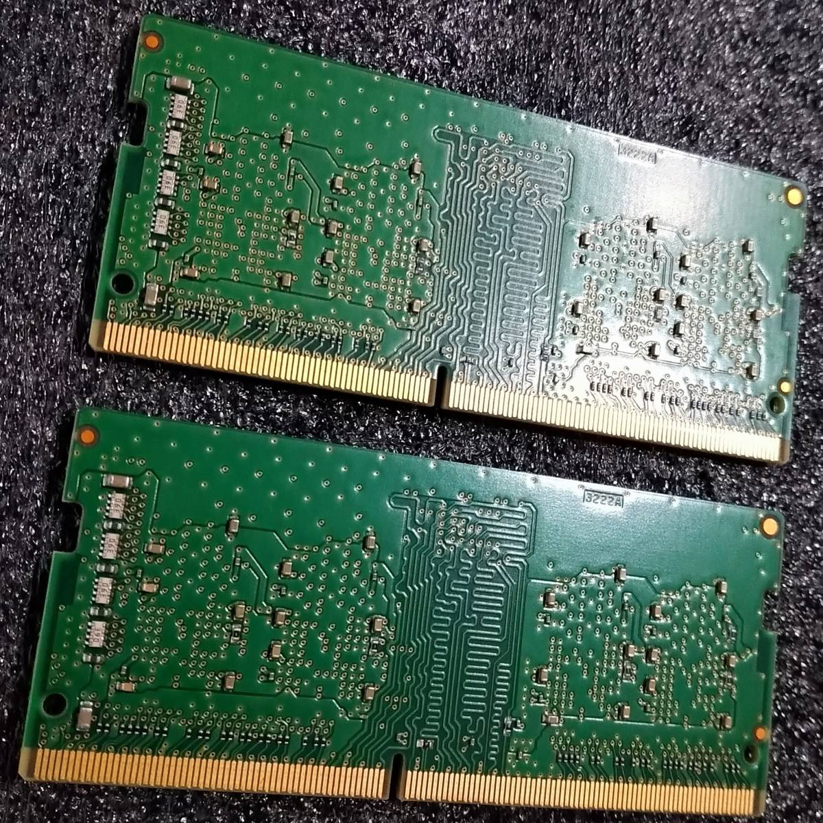 【中古】DDR4 SODIMM 8GB(4GB2枚組) Micron MTA4ATF51264HZ [DDR4-3200 PC4-25600]の画像4