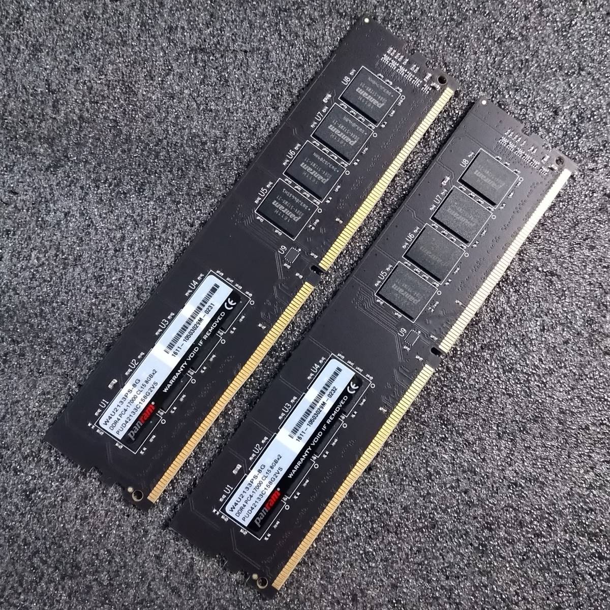 最新発見 【中古】DDR4メモリ 16GB(8GB2枚組) CFD W4U2133PS-8G [DDR4
