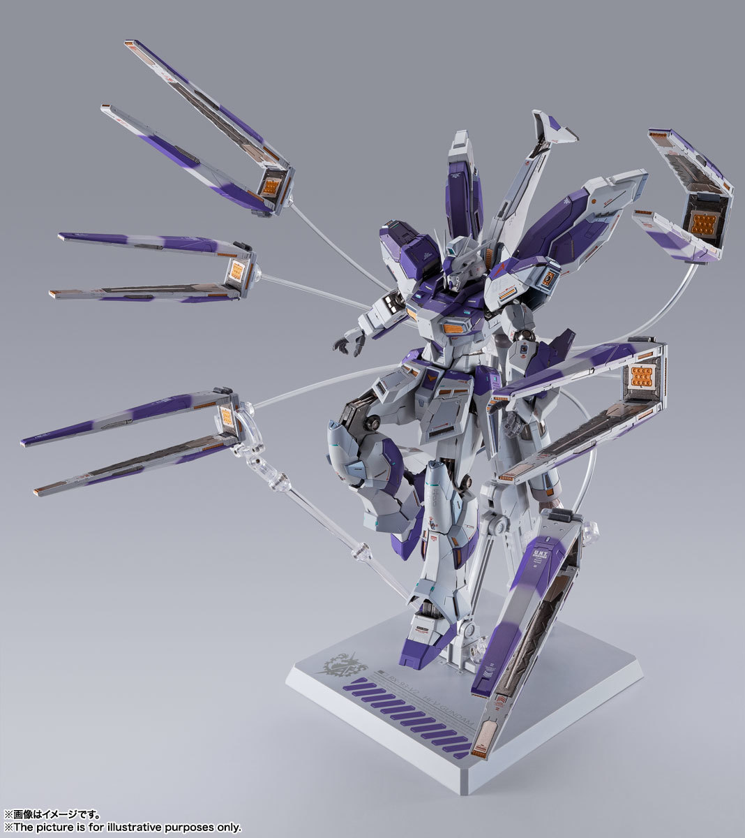 新品 未開封 METAL BUILD 機動戦士ガンダム 逆襲のシャア ベルトーチカ・チルドレン Hi-νガンダム ハイニューガンダム_見本画像