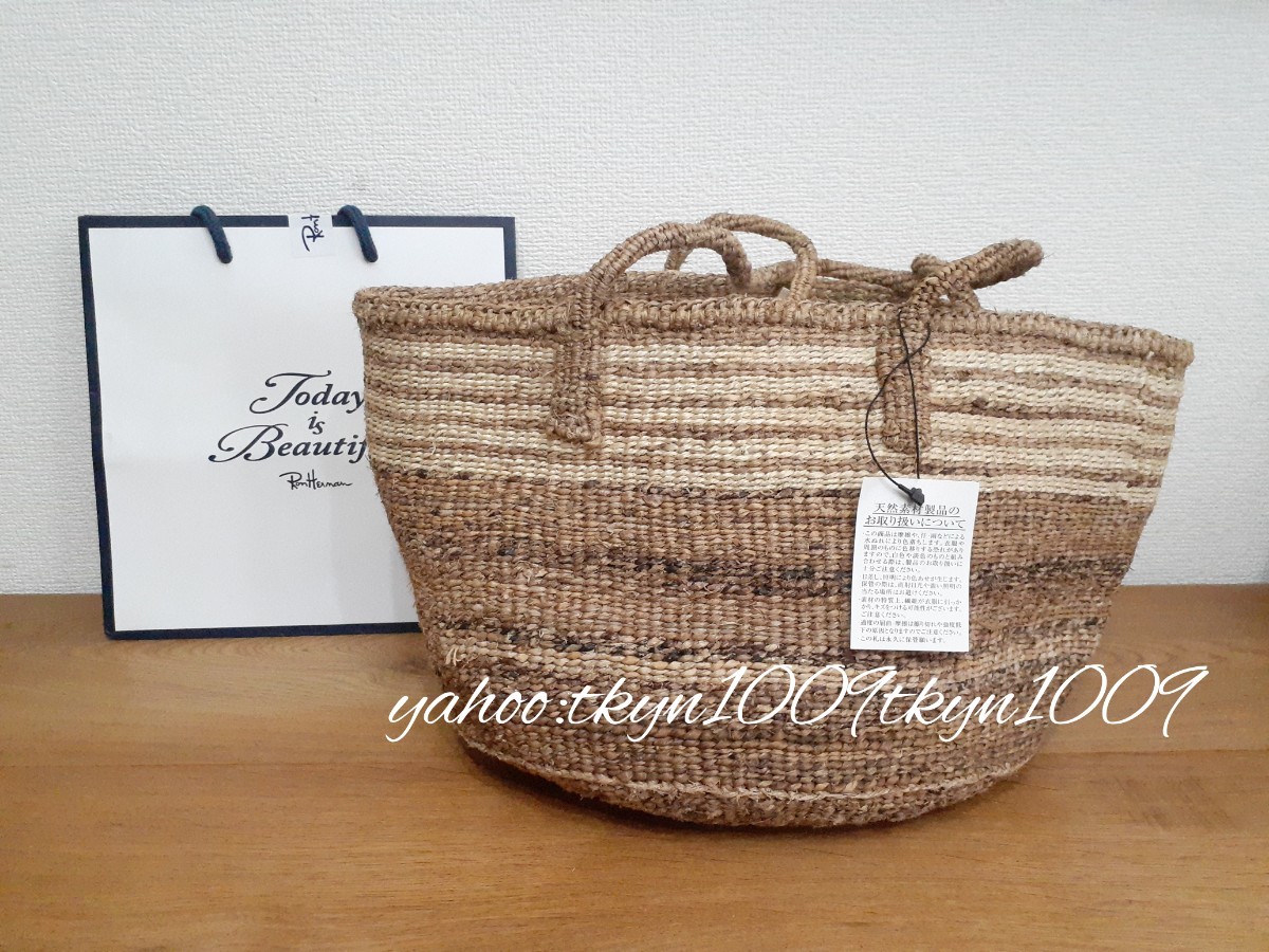 海外モデル 新品! Ron Herman California ロンハーマン かごバッグ