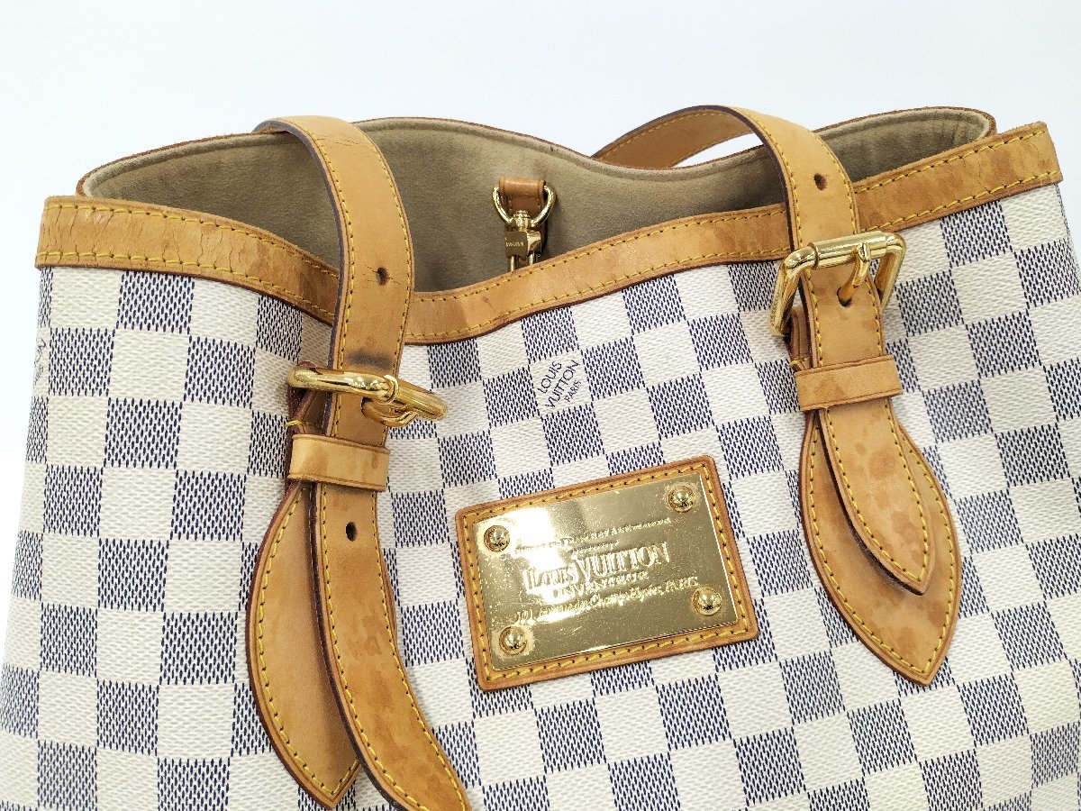 ●ルイヴィトン LOUIS VUITTON ハムステッド ハンドバッグ ダミエ・アズール N51206[Jコレ]T 776/zz_画像6