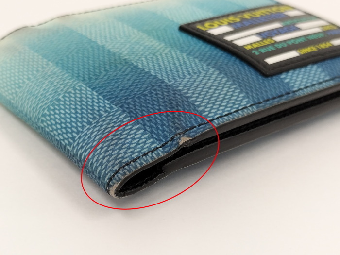 LOUIS VUITTON ポルトフォイユ ミュルティプル 二つ折り財布 ダミエ