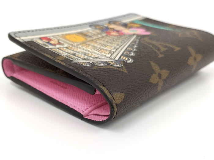 LOUIS VUITTON ポルトフォイユ ピンク ヴィヴィエンヌ ヴィクトリーヌ