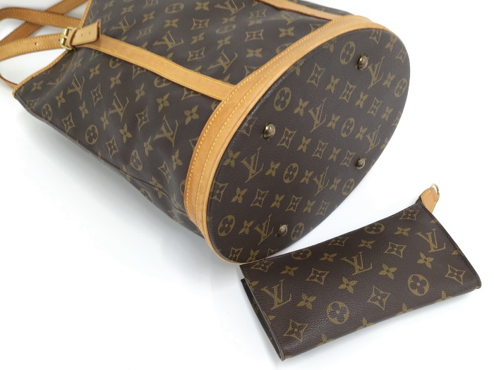 LOUIS VUITTON バケットGM ショルダーバッグ バケツ型 モノグラム