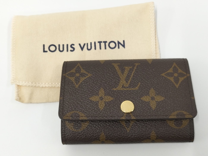 【中古】LOUIS VUITTON ポシェット クレ キーリング付き コインケース モノグラム M62650_画像9