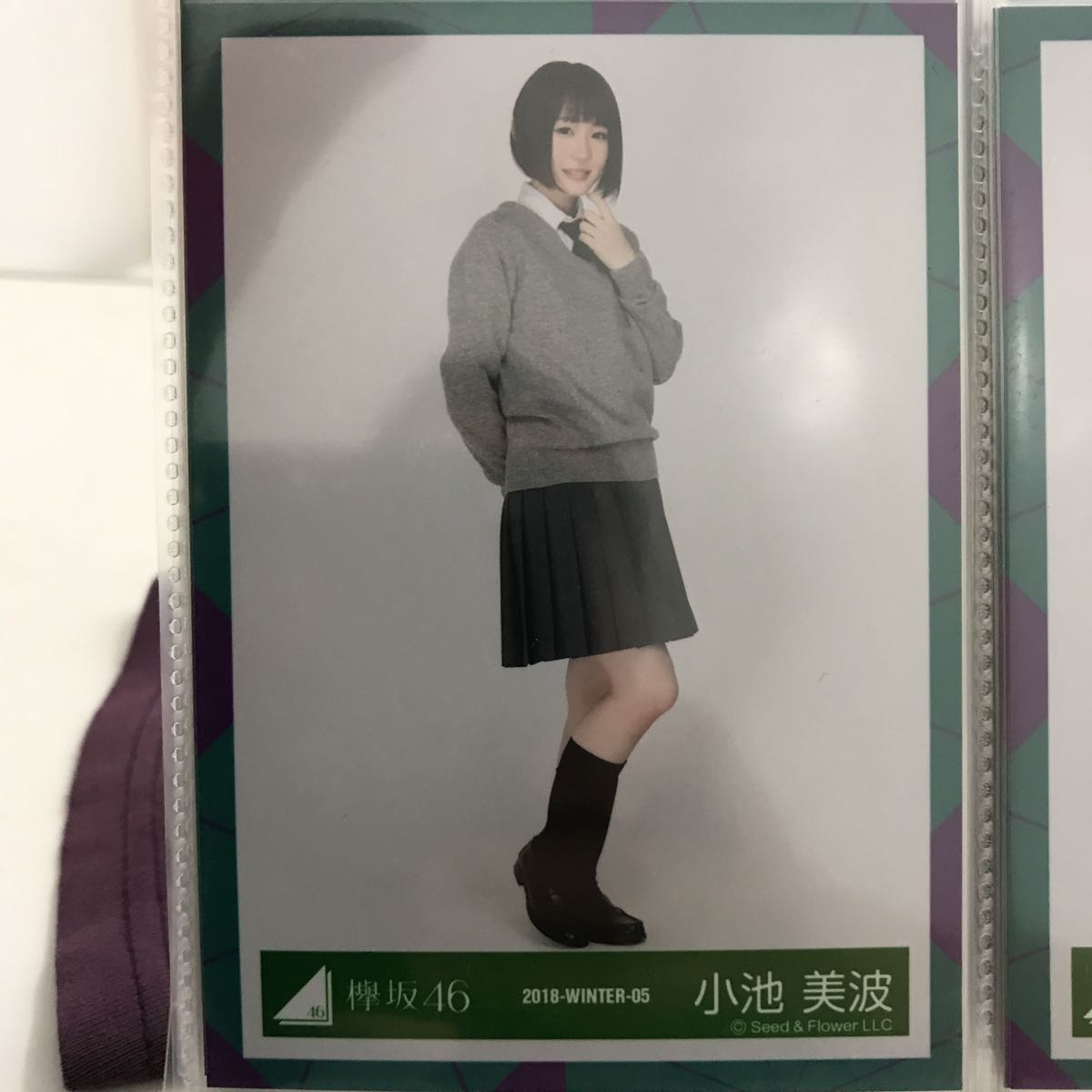 欅坂46『避雷針』MV衣装 生写真 小池美波 ヒキ_画像1