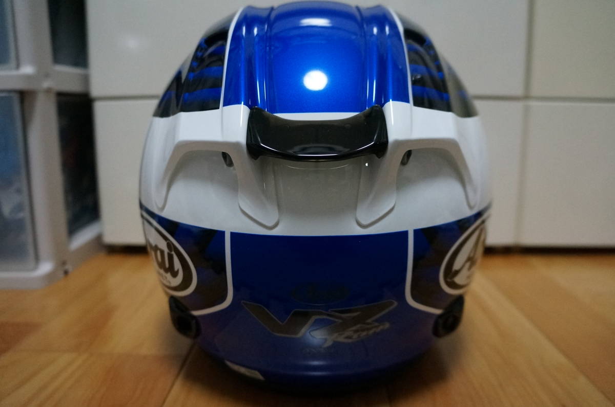 Arai VZ-RAM Taira blue タイラ ブルー Lサイズ 格子柄 平 忠彦 選手