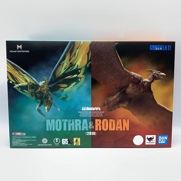 【中古】バンダイS.H.MonsterArts モスラ(2019)&ラドン(2019)ゴジラ キング・オブ・モンスターズ開封品[240070097421]_画像1