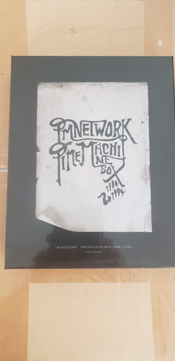  new goods unopened goods TM NETWORK TIME MACHINE BOX 1984-1994 accepting an order completion of production goods transportation outer box . equipped did.