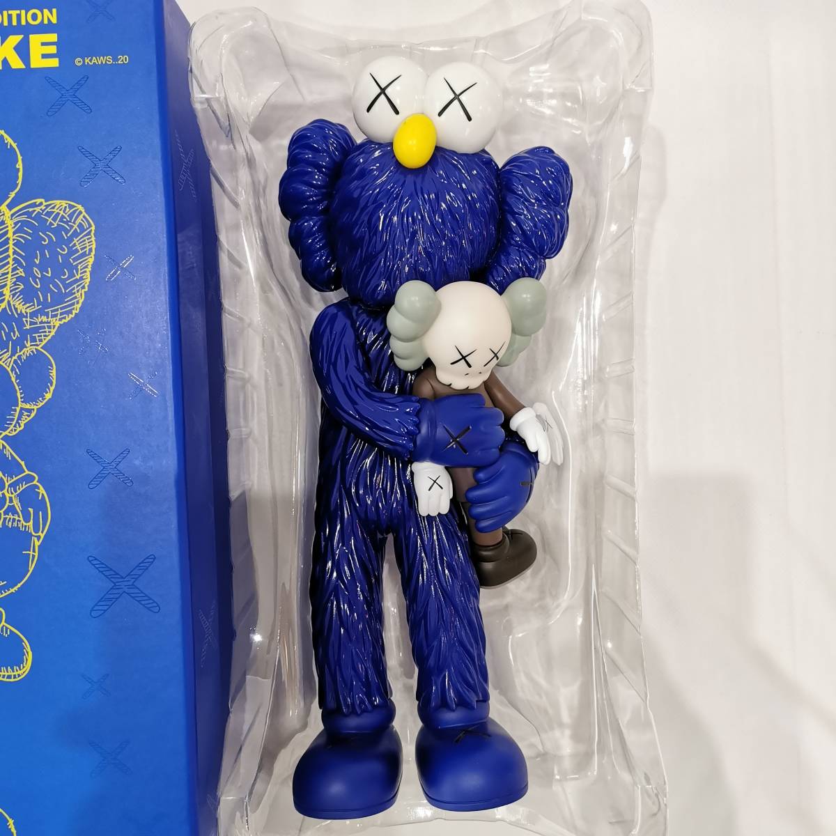 中古 美品 KAWS TAKE BLUE_画像2