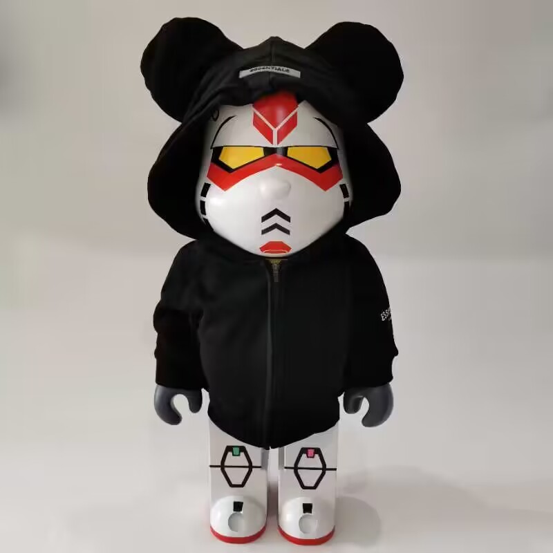 新品 BE@RBRICK 1000% パーカー BLACK 服のみ　フィギュア含まない _画像1