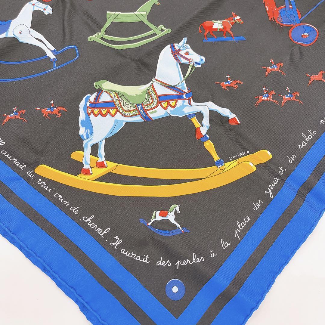 ブランド エルメス カレ90 Raconte moi Le Chevalスカーフ