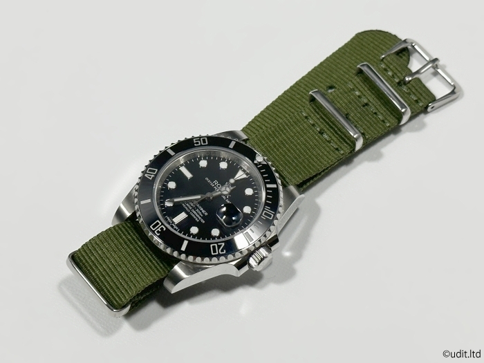  ковер ширина 20mm NATO ремень зеленый Basic ткань ремешок нейлон наручные часы ремень 