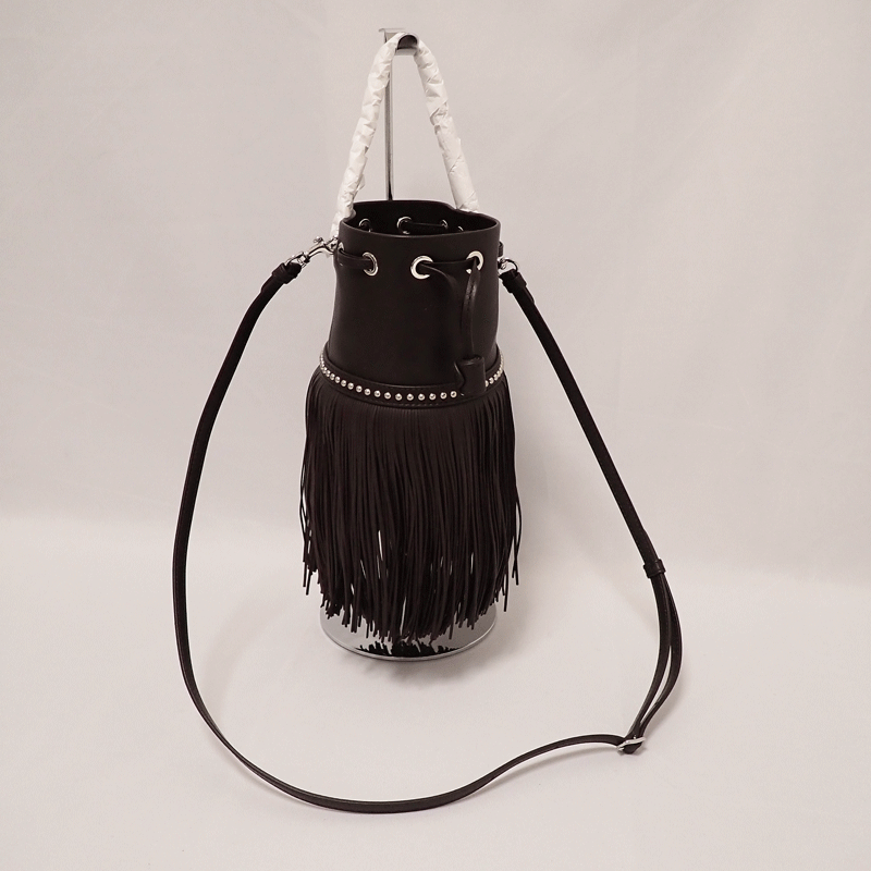 J&M DAVIDSON ショルダーバッグ 2WAY チョコレート MINI CARNIVAL