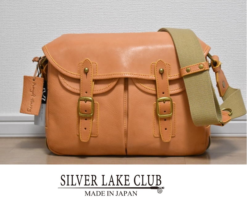 【送料無料】新品 SILVER LAKE CLUB ロイヤルハリー 栃木レザーショルダーバッグ A4 シルバーレイククラブ 定価7万5900円 日本製 ★