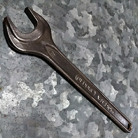 gedore-GEDORE maintenance for tool car tool one-side . wrench wrench size inscription 17mm.. total length 159.5mm. Germany DIN894 vanadium Germany made 