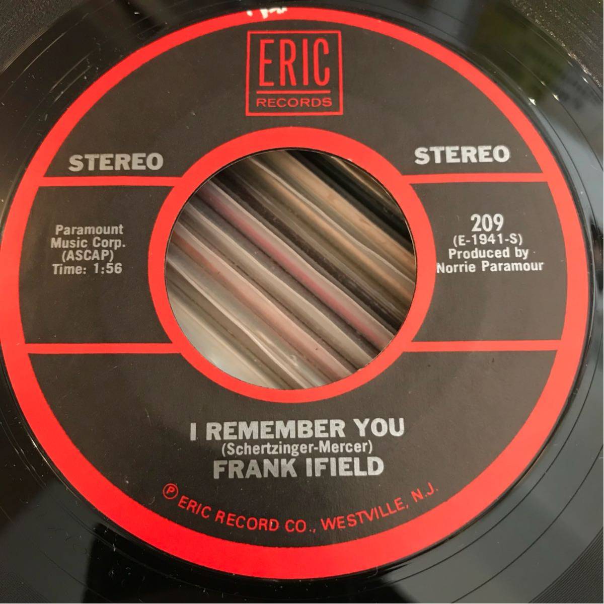 FRANK IFIELD.CHARLIE DRAKE 7inch I REMEMBER YOU/MY BOOMERANG_画像1