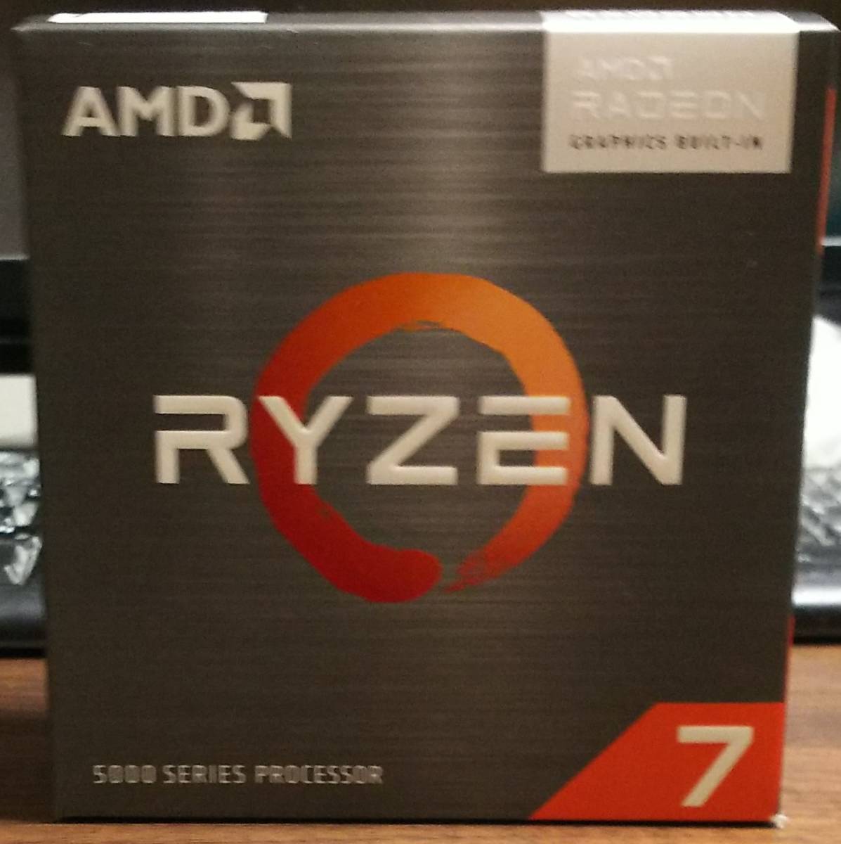 【新品・未開封】　AMD　ryzen7　5700G　ＢＯＸ（国内正規代理店品）