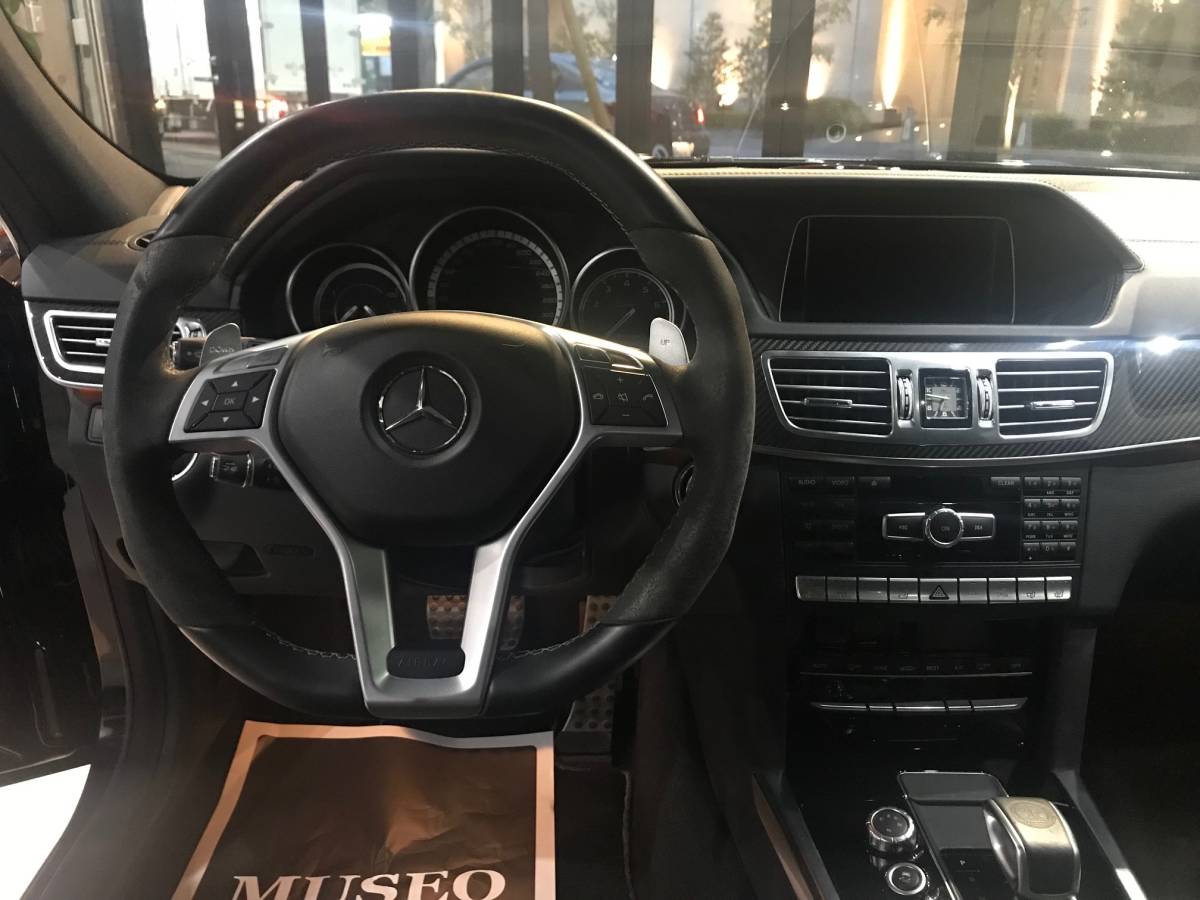 2013y AMG E63 S Station Wagon AMG carbon package juridical person one owner distance 47370km regular D car maintenance inspection record list equipped 