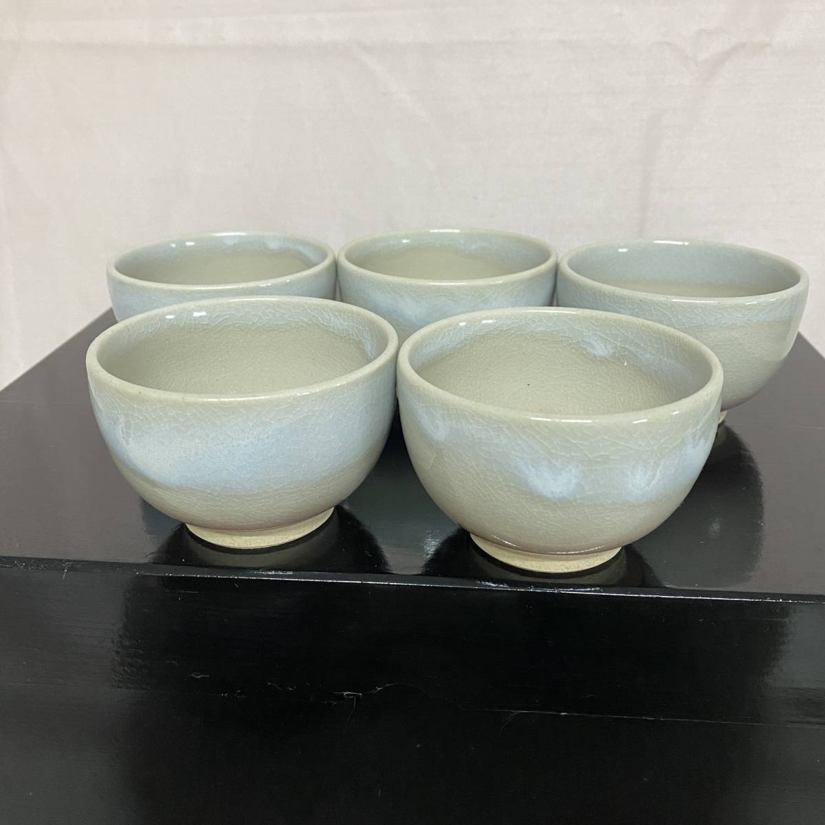 萩焼　椿窯　天鵬山　茶器セット　急須茶こぼし湯呑（2822）箱入り　未使用_画像5