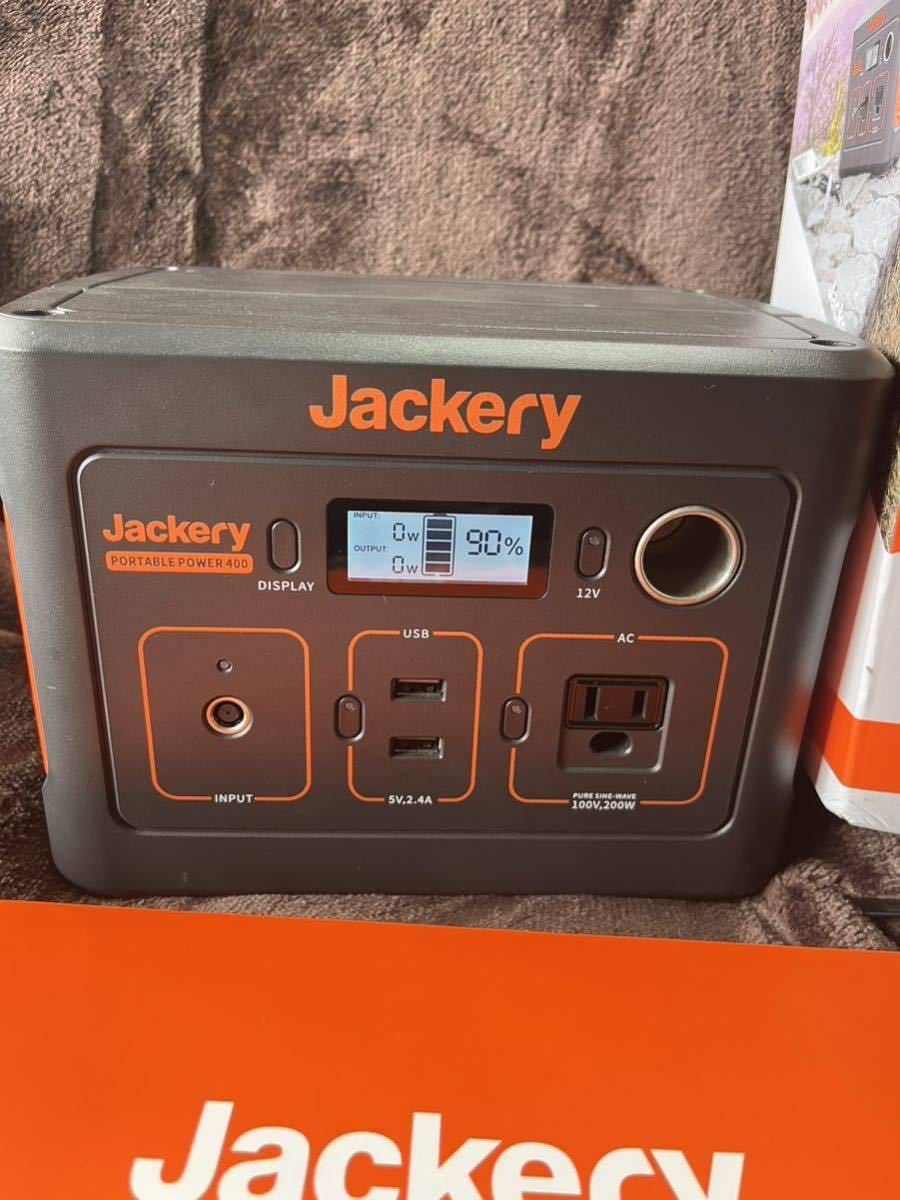 Jackery ポータブル電源 400 大容量 112200mAh 400Wh キャンプ 車中泊