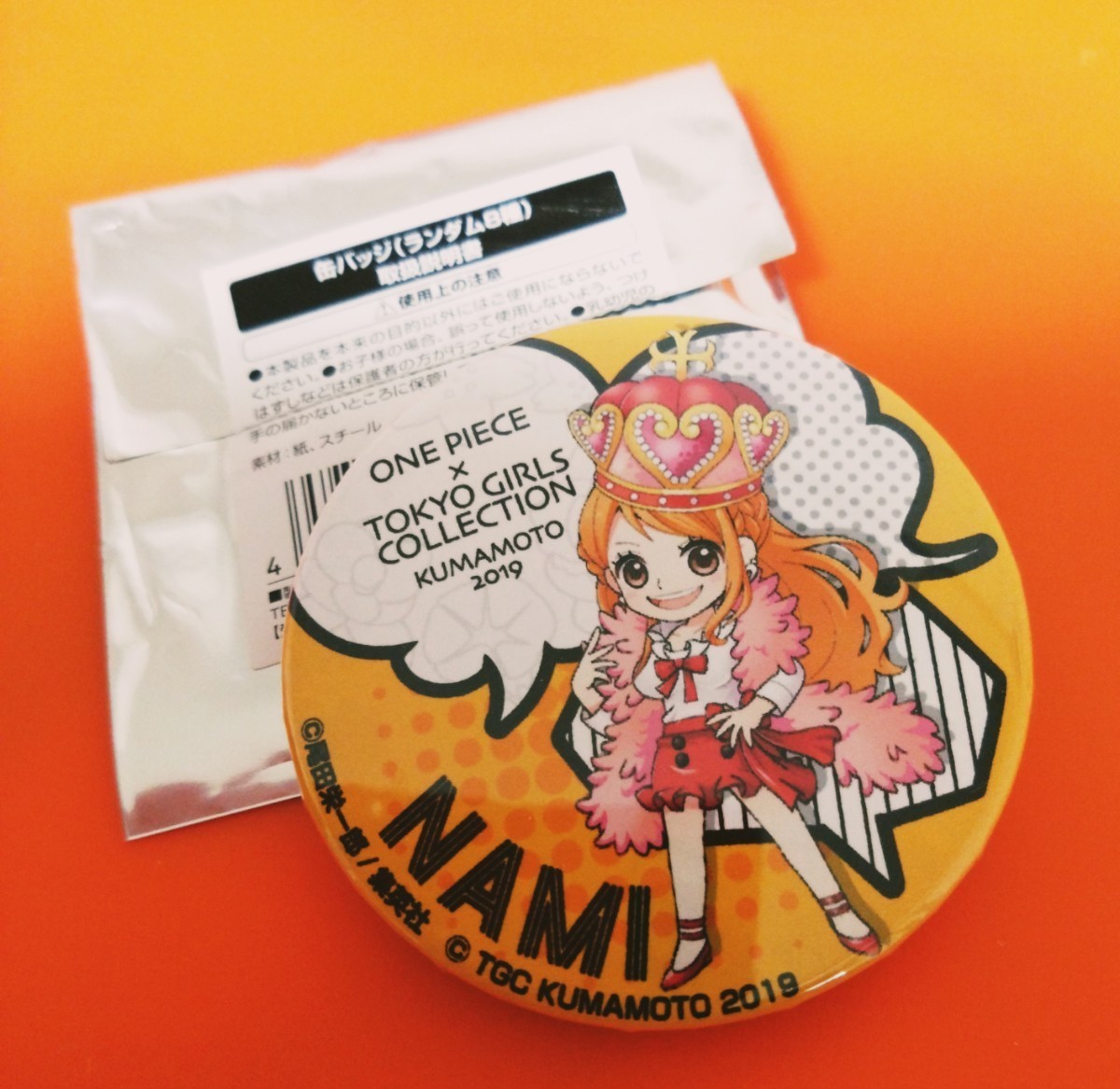 TGCコラボ激レア ① ONE PIECE ワンピース 東京ガールズコレクション