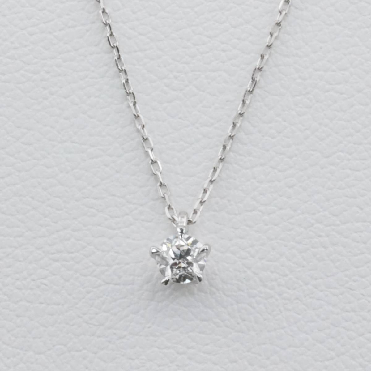 K18 WG wish upon a star ダイヤモンド 0.112 ネックレス フェスタリア