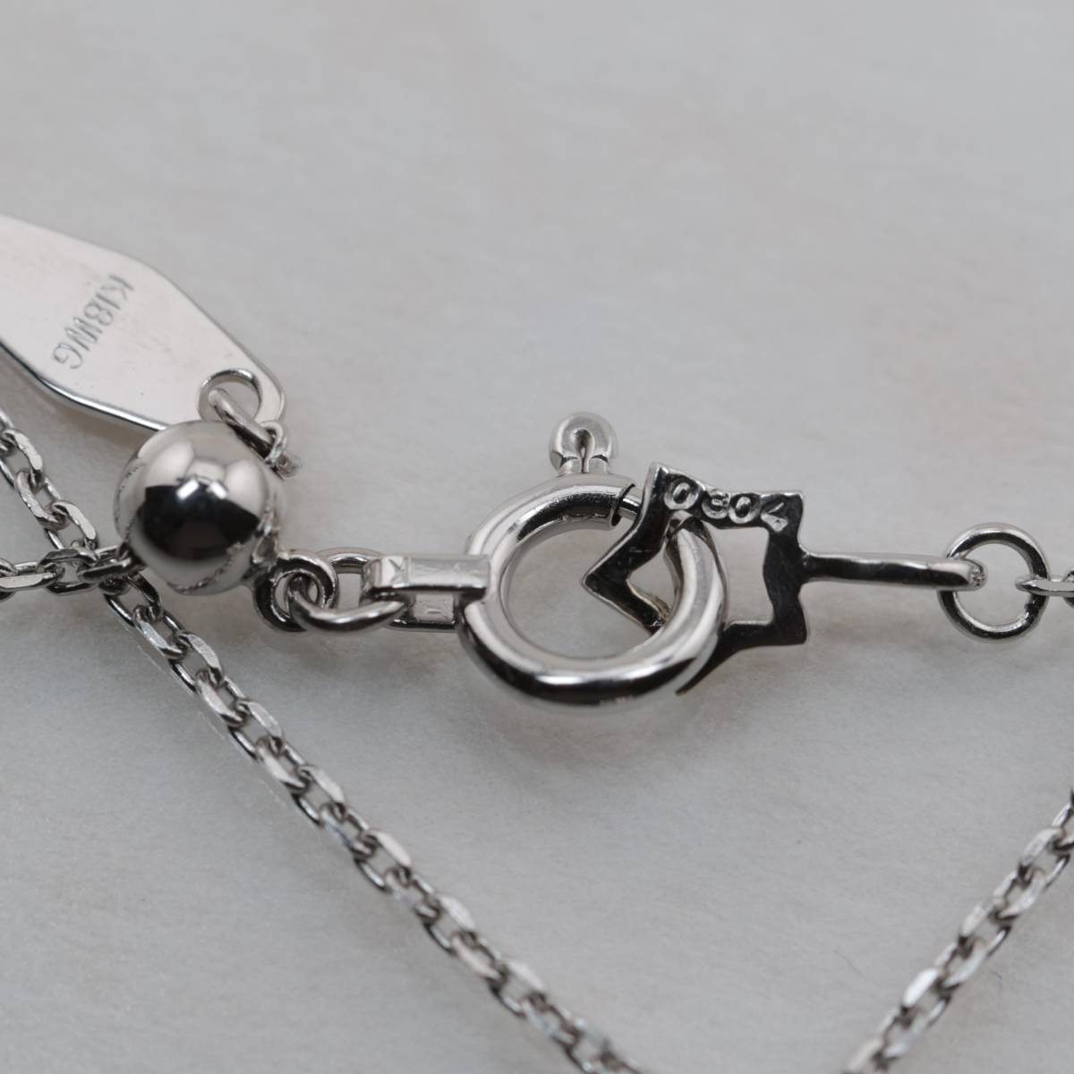 K18 WG wish upon a star 0.304ct Gカラー SI1 ダイヤモンド