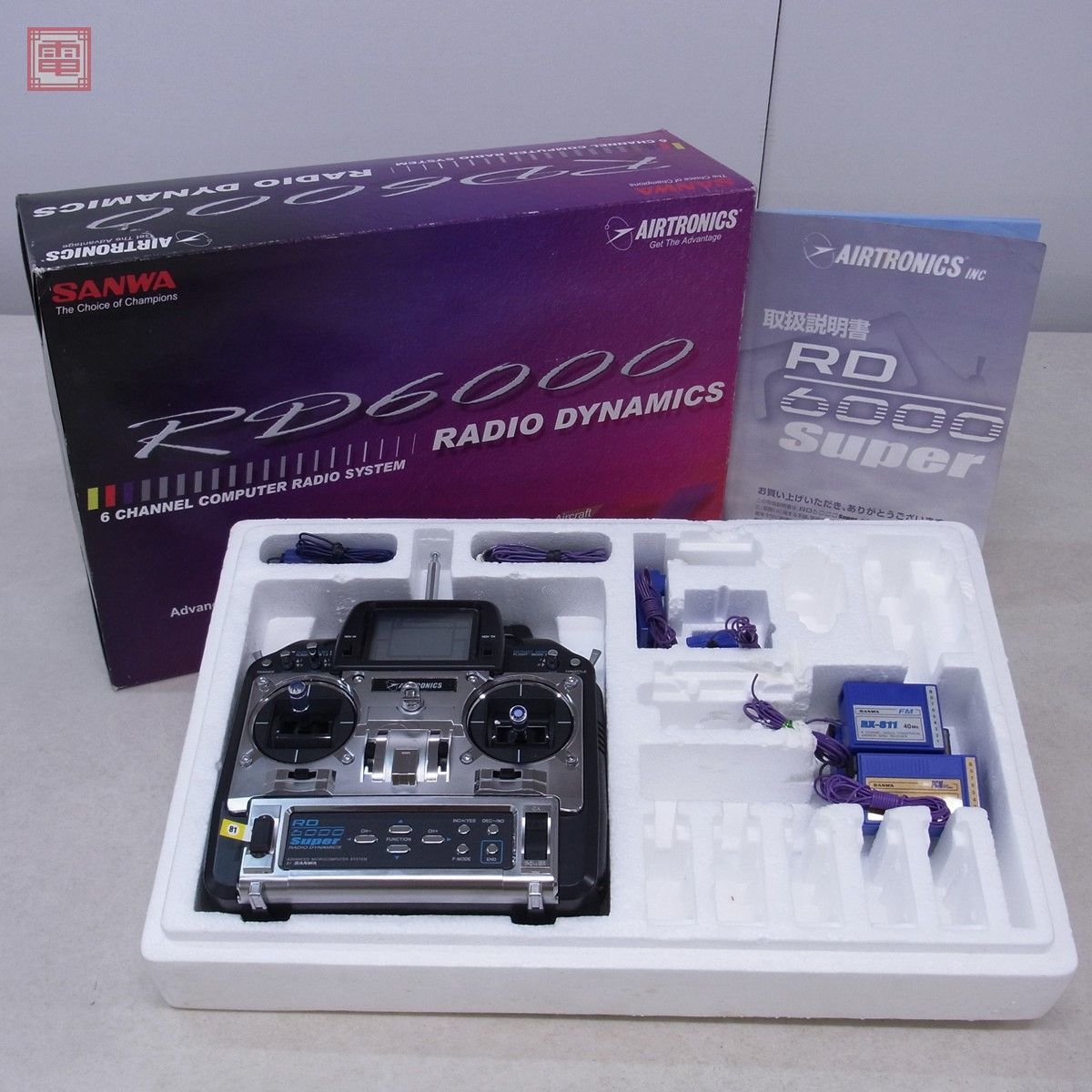 Yahoo!オークション - サンワ RD6000 Super プロポ 送信機 Yahoo!オークション - サンワ RD6000 Super プロポ 送信機