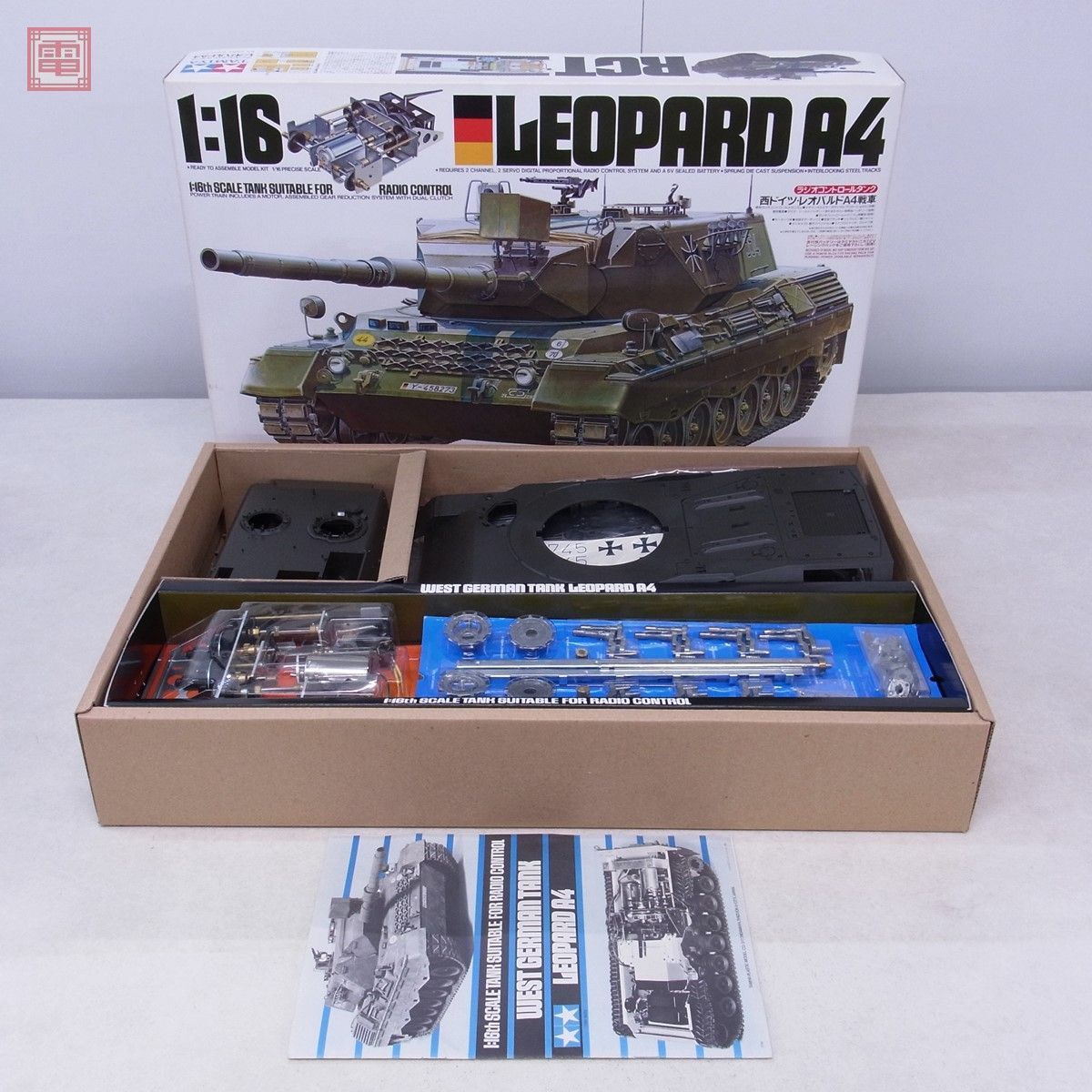 未組立 タミヤ 1/16 西ドイツ レオパルド A4戦車 ITEM 56002 未組立 タミヤ 1/16 西ドイツ レオパルド A4戦車 ITEM 56002