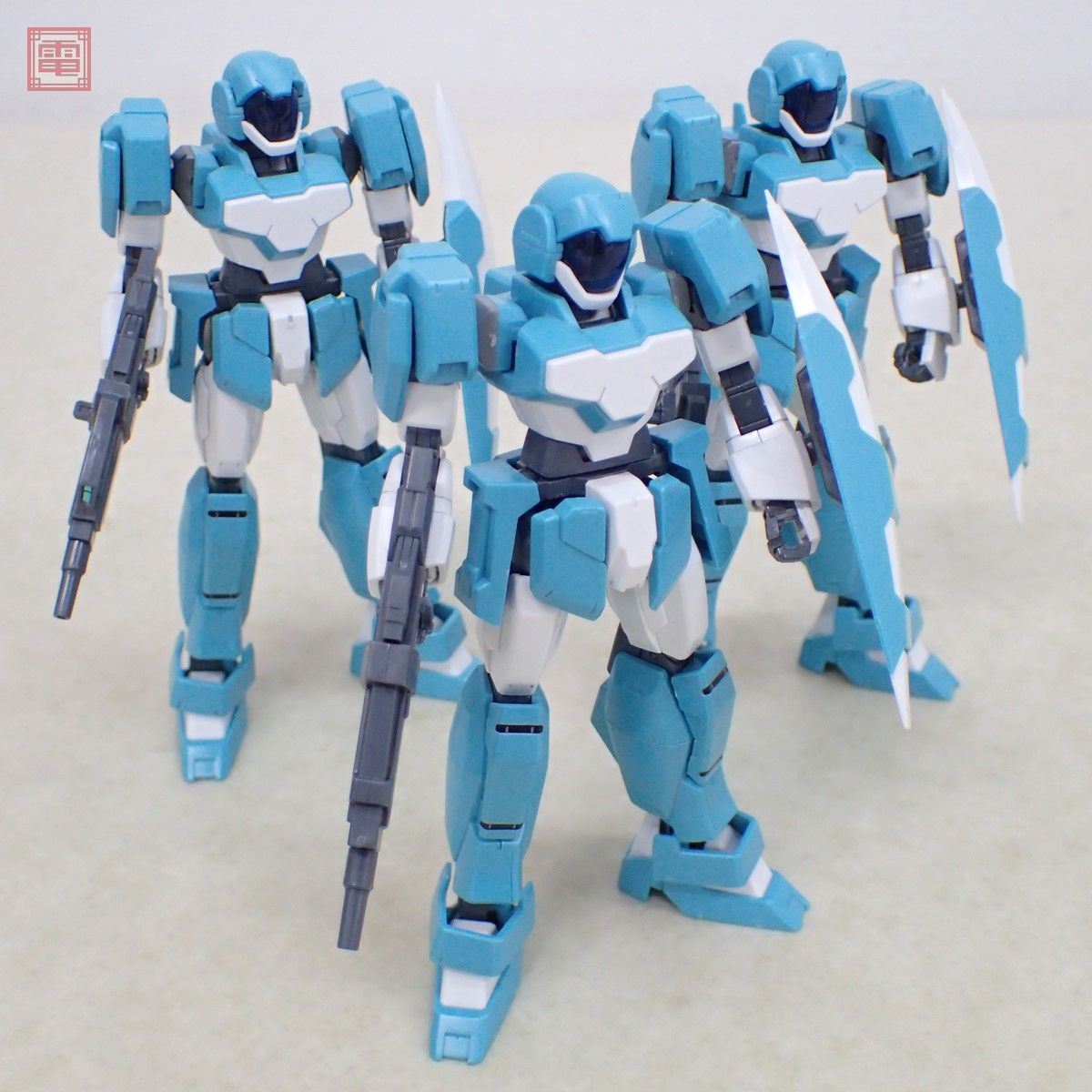 値下げ】 組立済 バンダイ HG 1 144 アデル 3機セット 機動戦士