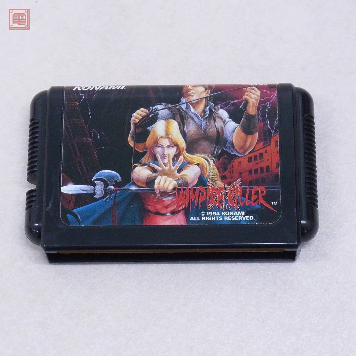 MD メガドライブ バンパイアキラー VAMPIRE KILLER コナミ KONAMI 悪魔