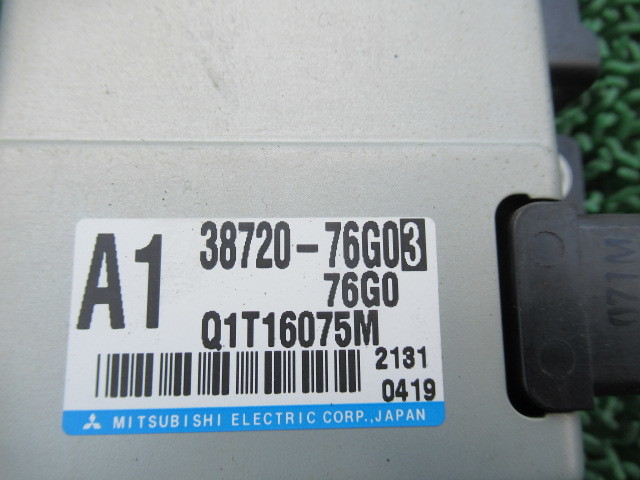 アルト パワステコンピューター パワーステアリング コントローラ 純正 HA23V 即決 平成14年 38720-76G04_画像2