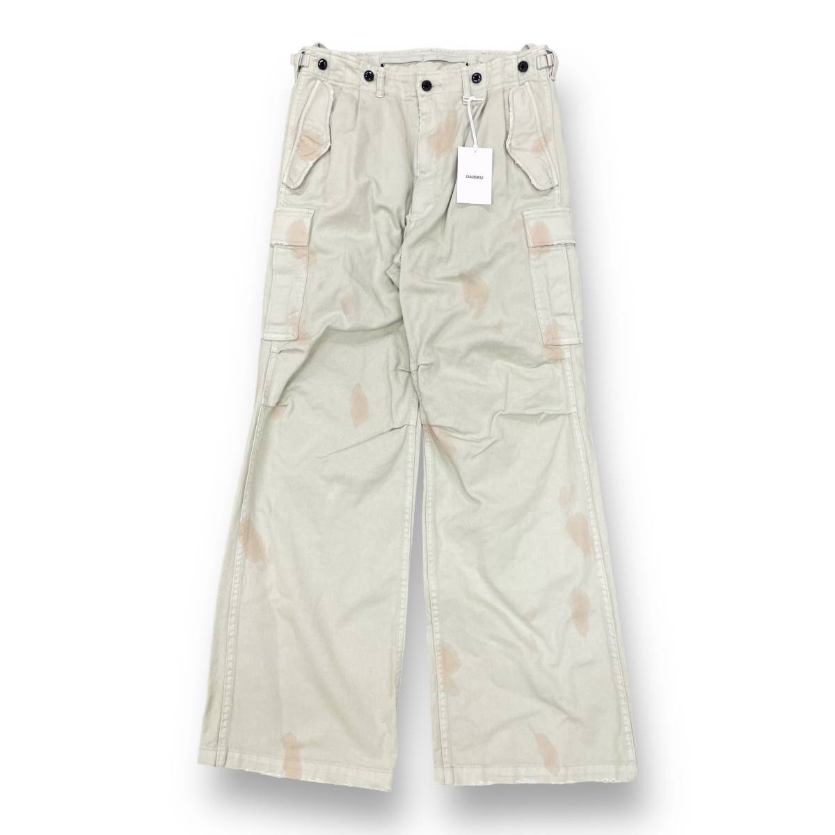 新品 定価49500円 ○ DAIRIKU 22AW Vintage Cargo Pants ヴィンテージ
