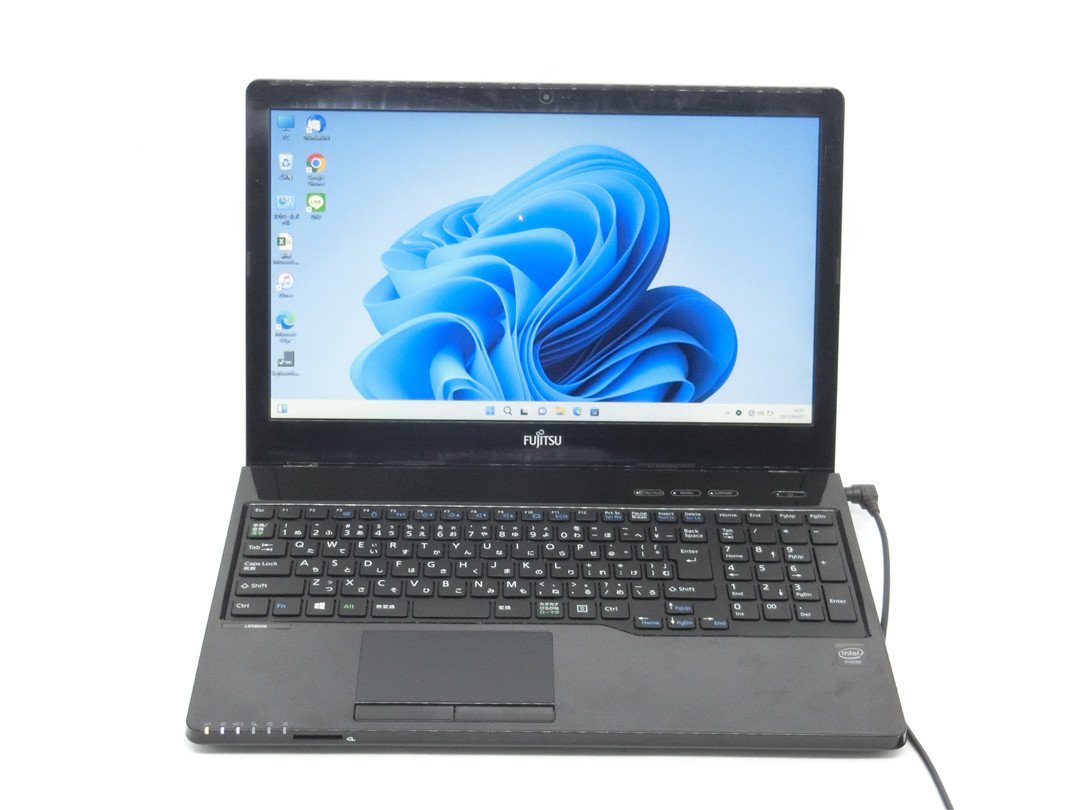 最新Win11/カメラ/中古/15.6型/ノートPC/HDMI/USB3.0/新品SSD256/8GB/Celeron 3205U/FMV WA1/W office搭載/Bluetooth