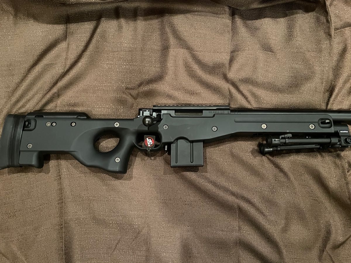 東京マルイ L96AWS ブラックストック スコープ バイポッド 東京マルイ L96AWS ブラックストック スコープ バイポッド