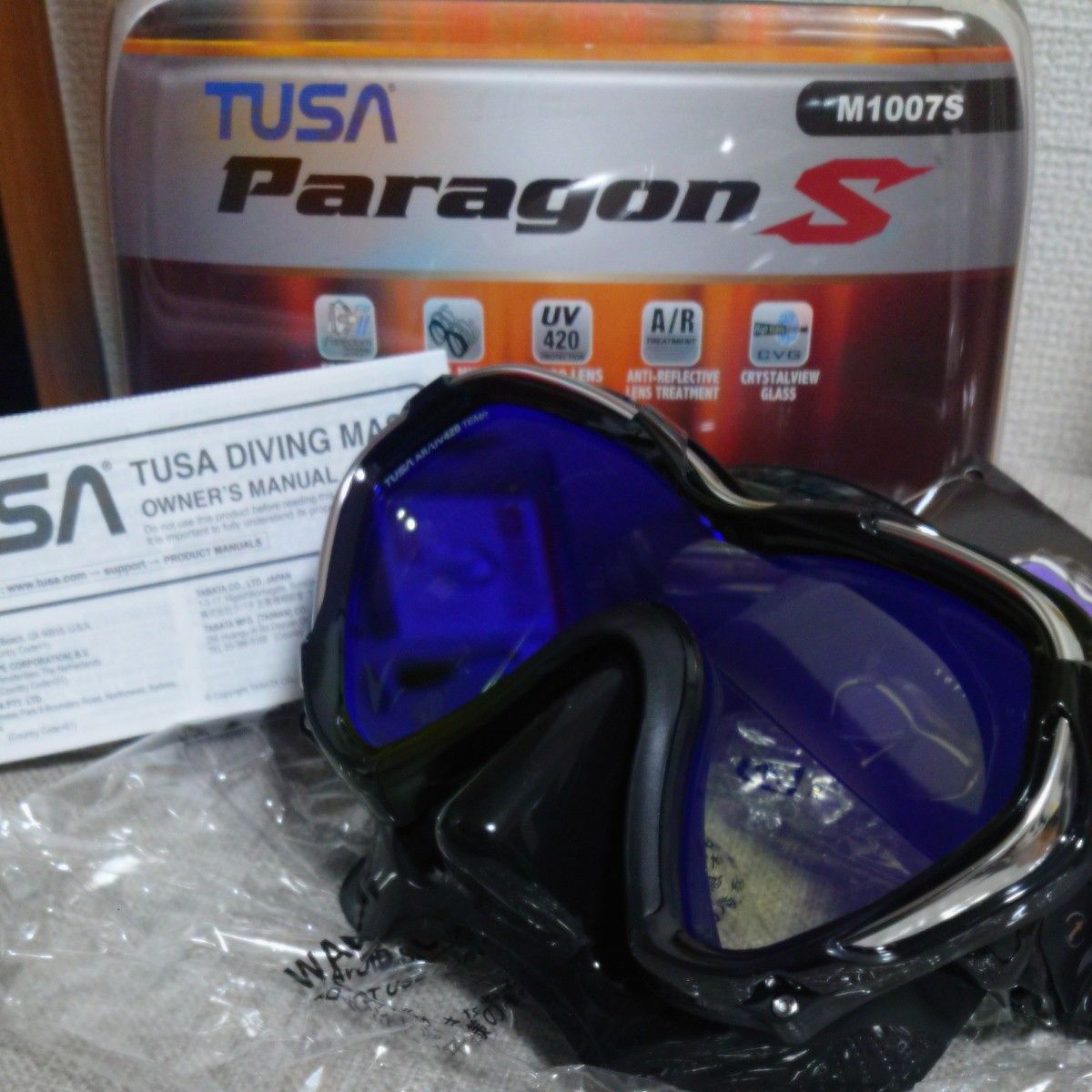 最大60%OFFクーポン 新品未使用 ダイビング TUSA マスク paragon