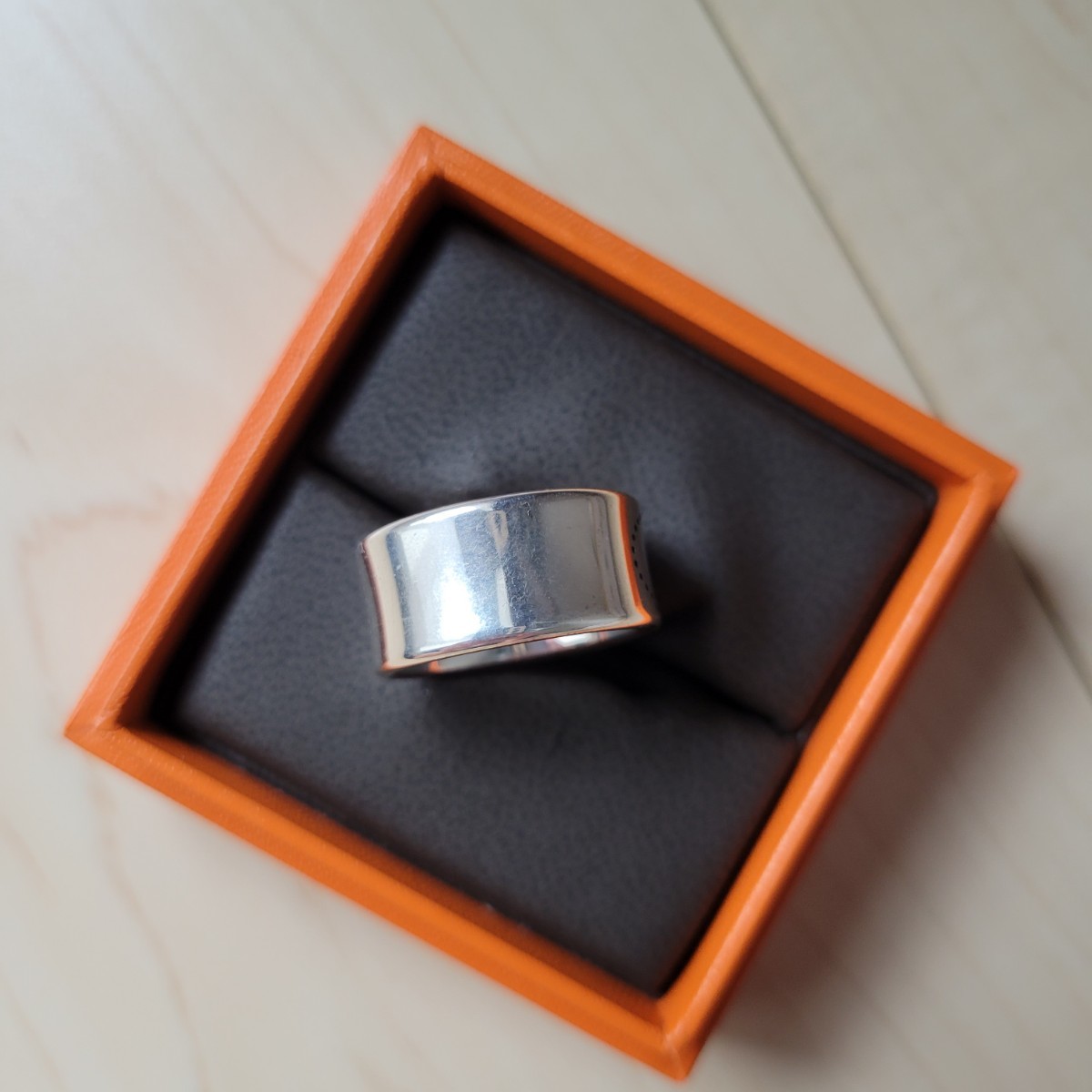 エルメス HERMES エクリプスリュバンGM リング シルバー925 60号 | www