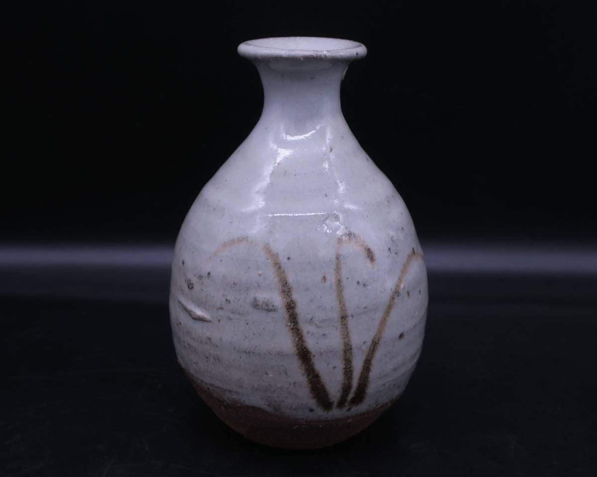 西岡良弘作/絵唐津菫文徳利/師は西岡小十】 | JChere雅虎拍卖代购