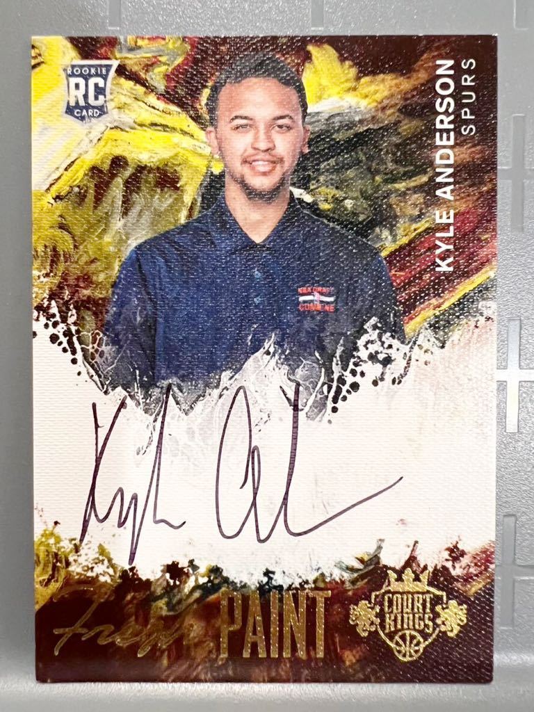 激レア直書/260 On Card RC Auto 14 Panini Fresh Paint Kyle Anderson カイル・アンダーソン ルーキー サイン NBA T-wolves 大活躍 SlowMo