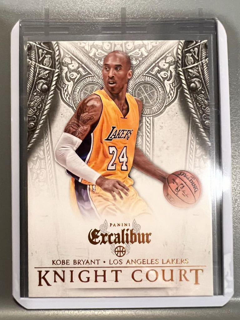 激レア Insert 美インサート 14 Panini Excalibur Knight Court Kobe Bryant コービー・ブライアント NBA バスケ Lakers レイカーズ Legend_画像1